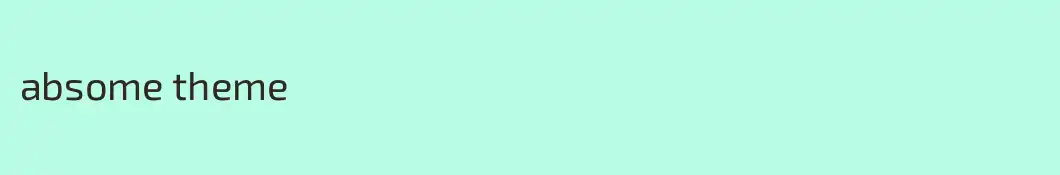 absome theme